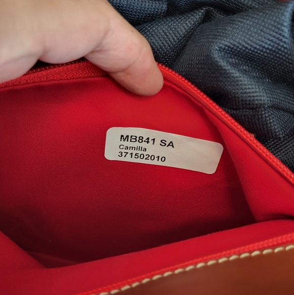 EUC Alto CAMILLA Dooney & Bourke Brown Leather Satchel Bag - Picture 15 of 16